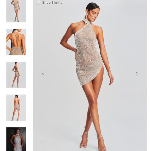 ISO - Retrofete X May Mashiah Gemma OR Quartz Dress in Silver OR Green Medium - Picture 3 of 5